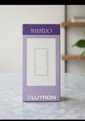 Lutron Maestro Motion Sensor With Switch MS-OPS2-WH Occupancy Vacancy Sensor NEW