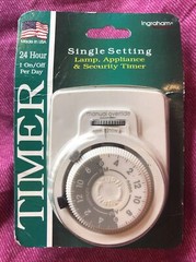 Ingraham Time Master Multiple Setting Lamp, Appliance & Security Timer NEW