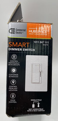 Light Dimmer Switch Smart Paddle -Commercial Electric White 1-Pole