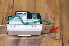 Lutron Homeworks HWD-6ND-W Maestro 600 Watt Dimmer, White