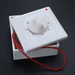 86 Panel Mechanical Countdown Timer Switches for Fan, Water Heaters, Pump
