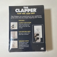Vintage The Clapper Sound Activated Outlet Switch White