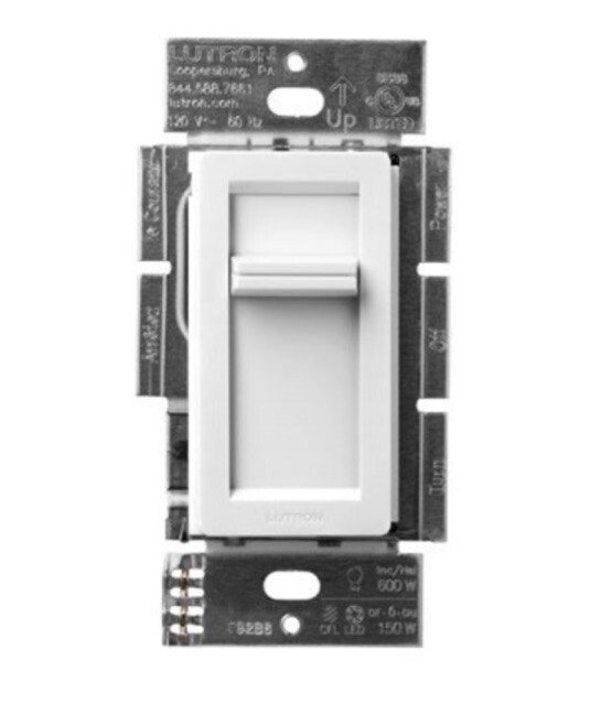 Lutron Lumea CL White Single Pole Dimmer LECL-150H