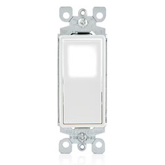 15 Amp 120-Volt/277-Volt Decora LED Illuminated Rocker 3-Way AC Quiet Switch Res