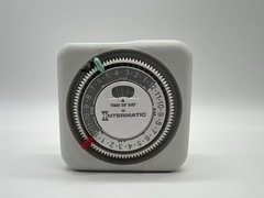 Intermatic TN111 15A Heavy Duty 24-hour Plug-In Lamp and Appliance Timer