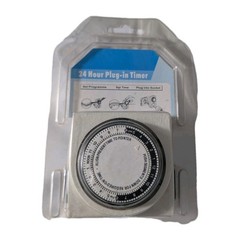 24-Hour Plug-In Timer for indoor use