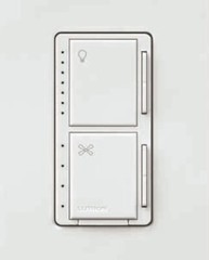 Lutron Maestro Fan Control and Light Dimmer – White – NEW IN BOX – FREE SHIPPING