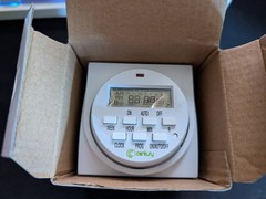 Century Dual Outlet Digital Timer Programmable LCD Energy Saving Plug-In New