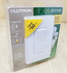Lutron Diva CL White Dimmer Model DVWCL-153PH-WH Brand New Fast Ship