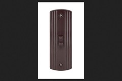Leviton Surface Mount Single Pole Switch 10 A 125 V Brown Csa Carded
