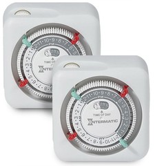 TN111K 15-Amp Indoor Timer – Versatile 24-Hour Control – Easy Manual Override…