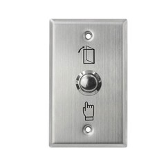 Stainless Steel Exit Button Switch for Controlled Door Release Applications