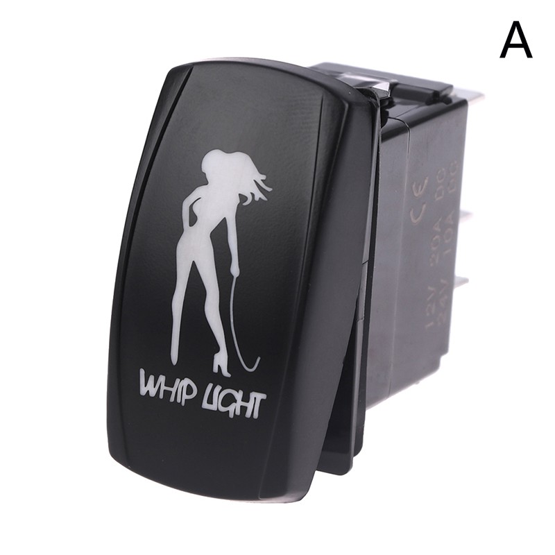 1pcs 5 Pin Car Boat Caravan Rocker Switches Waterproof 12V/24V Rocker Switch GA