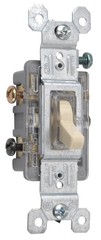 Legrand Trademaster Toggle Switch 15 Amp 3-Way Illuminated Ivory 663ISLCC10