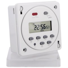 Digital Programmable Timer Switch AC 220-240V, 16Amp, LCD Display, Waterproof