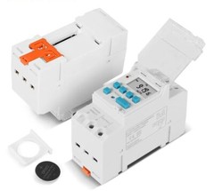 16A Timer Switch Control Weekly 7 Day Programmable Countdown Relay 85-265VAC 12V