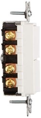 15 Amp, 120/277 Volt, Decora Brand Style 3-Way / 3-Way AC Combination Switch,…