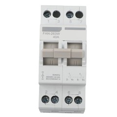 Circuit Breaker Transfer Switch 1 for Pc 63A AC400 Dual Power Manual Tool