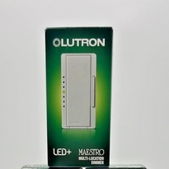 Lutron Maestro 3 Way Multi Location Dimmer (White) MACL-153MR-WH LED