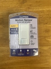 Lutron Occupancy Sensor Switch • MS-OPS2H-WH Dual PIR Motion • White New NIB