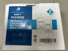 Dependable direct YT-C1WT02 Wall switch sensor 2 pack