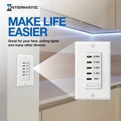 Intermatic EC200WK Electronic Countdown Timer – Efficient Control, Silent