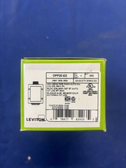 New Leviton OPP20-D2 Standard Occupancy Power Pack Sensor 20 AMP 24 VDC