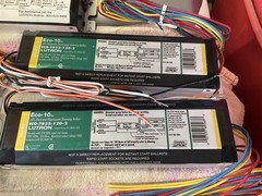 Lot of 4 Lutron DVF-103P-W. 120V (4) Eco-10 TM 10% and (1) BCI-0-10 Control.