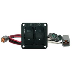 Lenco Dual Actuator Trim Tabs Double Rocker Switch Panel 1/Pk 10221211D
