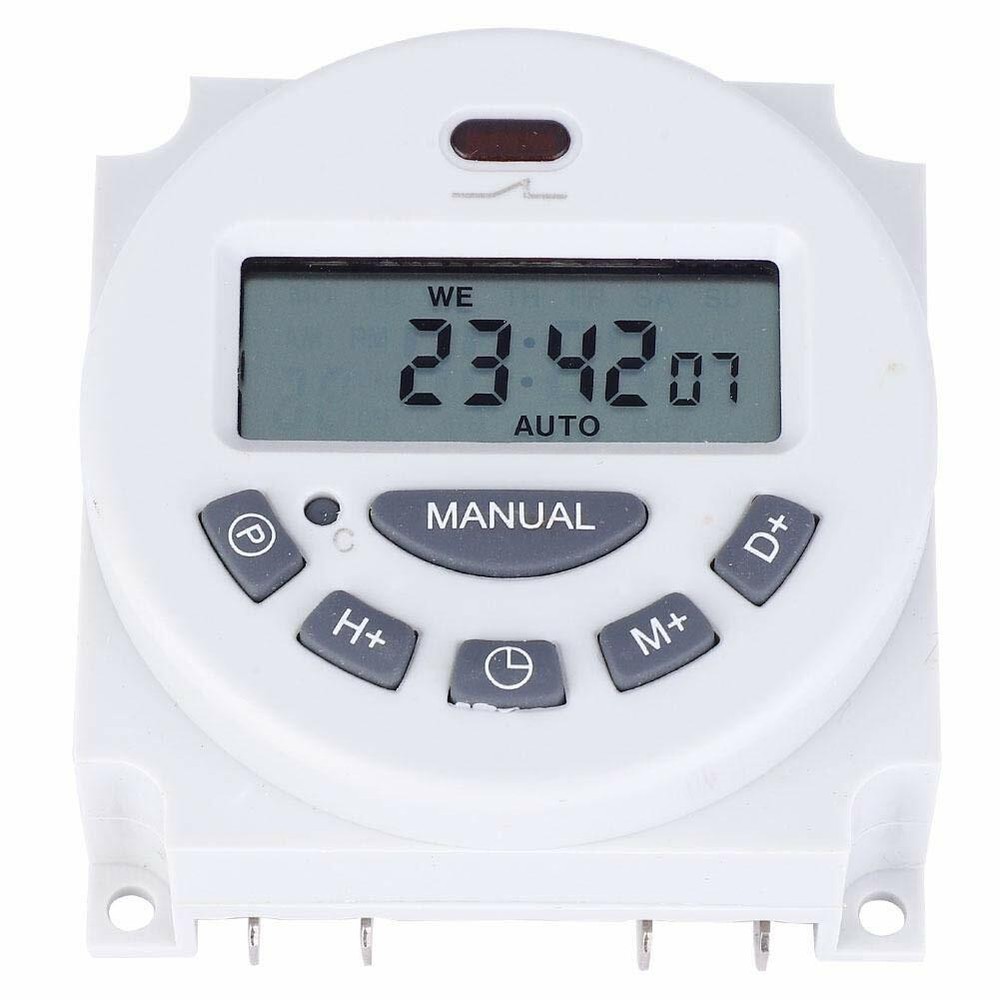 60*60*30 mm DISPLAY Plastic LCD Digital Timer Programmable Time Switch Plastic