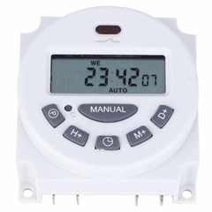 60*60*30 mm DISPLAY Plastic LCD Digital Timer Programmable Time Switch Plastic