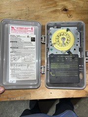 Intermatic 208-277V Time Clock Outdoor T104P Gray Enclosure (A)