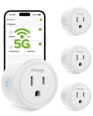 5G 15A WiFi Smart Plug Compatible with Alexa and Google Home, Outlet Timer Sm…