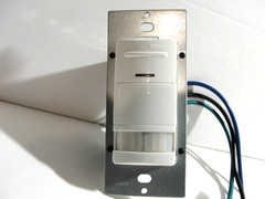 Leviton Decora 120-277V AC/CA Occupancy Sensor Switch (Auto-On) ODS10-IHW