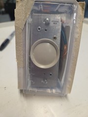 Trimatron 600-Watt Single-Pole Universal Rotary Dimmer Light Almond