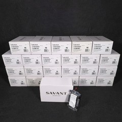 (Lot of 24) Savant Metropolitan Wireless Keypad Dimmer Snow White WIK-SWS104-01