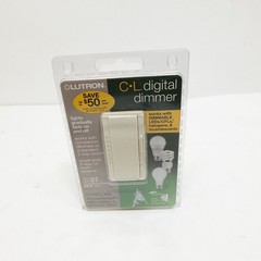 New Sealed Lutron C L Digital Dimmer Almond MACL-153MLH-AL