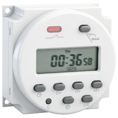 Timer Switch, CN101A, DC/AC 12V 16Amp, Digital LCD Power Programmable Timer