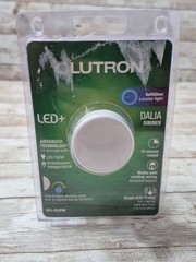 Lutron Dalia LED+ White Illuminated Rotary Light Dimmer Switch 150W For LED Bulb