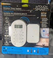 My Touch Smart Jasco 39093 GE Indoor Simple Plug-In Digital Timer White Wireless
