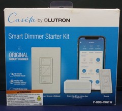 Lutron Caseta Smart Dimmer Starter Kit W/Hub P-BDG-PKG1W BRAND NEW