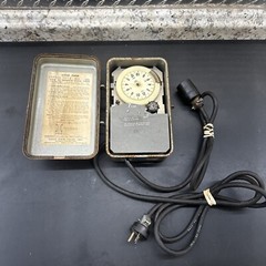 Vintage Davis Flow Valve Electric Cycle Timer 1964 Untested Made In Usa