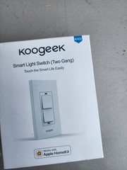Koogeek KH01 Smart Light Dimmer (Two Gang) -White