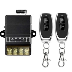 Wireless Remote Switch 40A AC 110V/120V/240V RF Control for Appliances & Lights