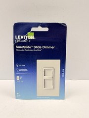 Leviton 6672-1LW SureSlide Dimmer White Single Pole LED 150W New