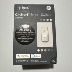C by GE Dimmer Smart Switch On/Off Hardwired Wireless Control App. FAST SHIPPING