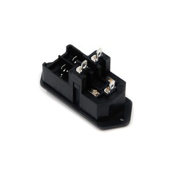Semetall Inlet Module Plug 3 Pin IEC320 C14 Power Socket Inlet Module Plug 5A…