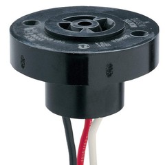 INTERMATIC K121-30 LockingType PhotocontrolReceptacle, 15 A 13E054