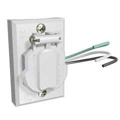 SCO-338 120V Grounded Outdoor Convenience Outlet for Lamp Posts & Poles, UL L…