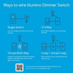 Zwave Light dimmer Switch: Aeotec Wall Dimmer Switch, 3 Way, Repeater, On Off